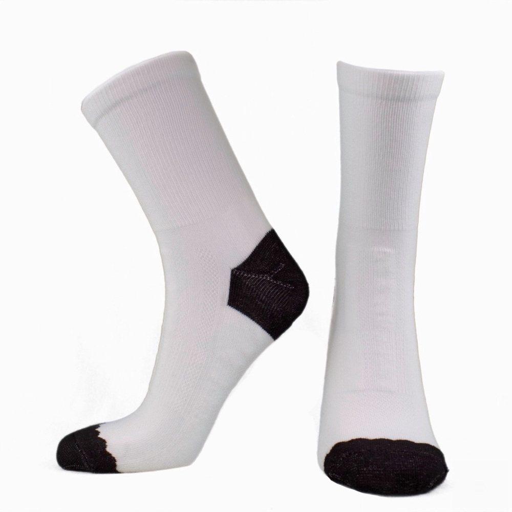 Blank sublimation socks in 6 pair bundles
